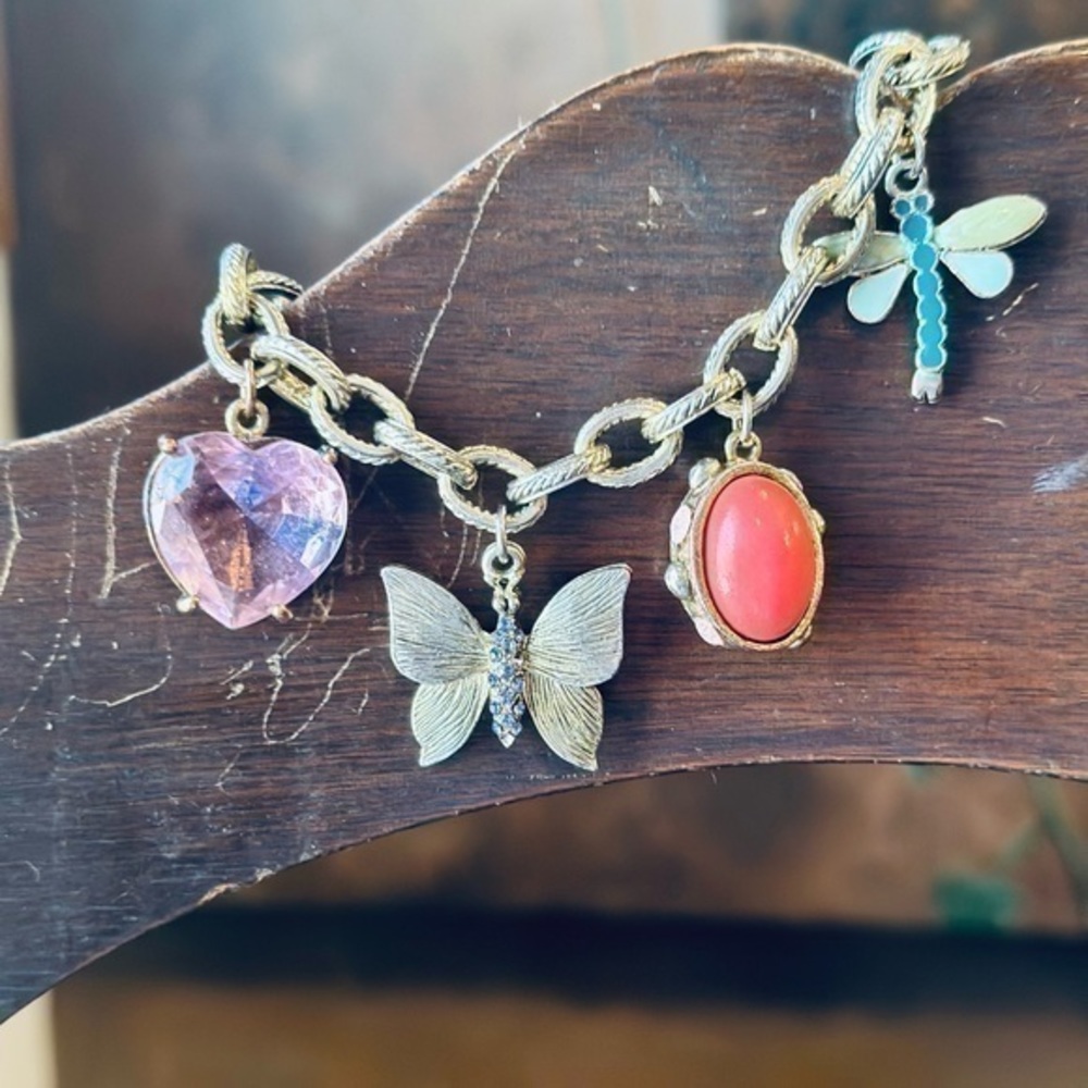 Cache Chunky Springtime Charm Bracelet - image 1